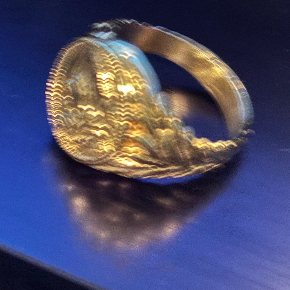 Gold Statement Ring - Picture 13 of 16
